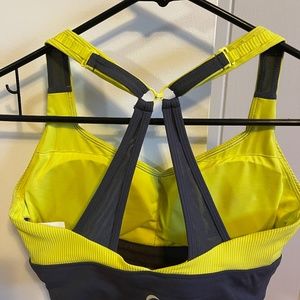 Neon Yellow Parallel Luxe Adjustable Bra